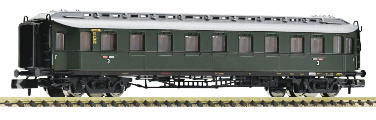 Fleischmann N 878103 Schnellzugwagen 3. Klasse "C4ü (pr 08)" der DB 