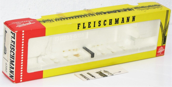 Fleischmann H0 4380 Leerkarton mit Beschreibung für E-Lok BR 151 der DB