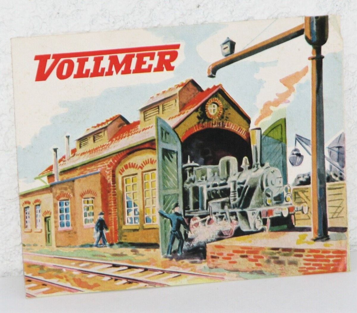 Vollmer H0 V 580 Beiblatt für Lokschuppen-Bausatz 