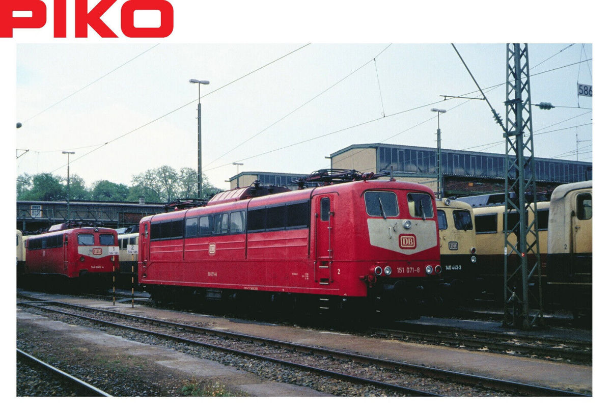Piko H0 71172 E-Lok BR 151 der DB AG "AC für Märklin Digital + Sound" 