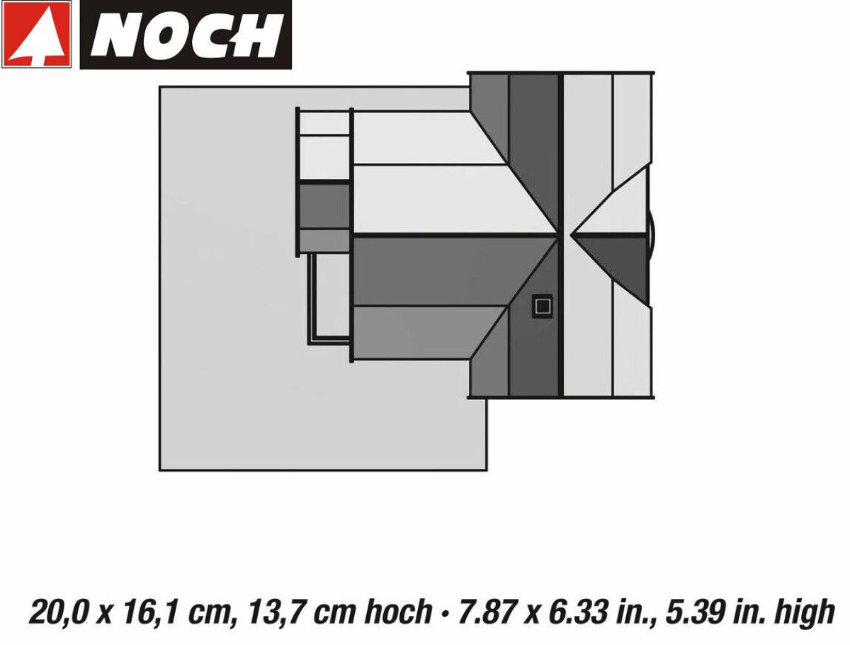 NOCH H0 66501 Modegeschäft mit micro-motion Modeschau 