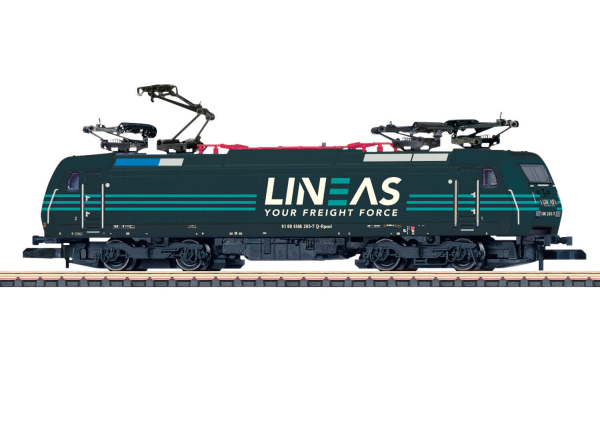Märklin Z 88487 E-Lok BR 186 "TRAXX Railpool" der Lineas - Neuheit 2023