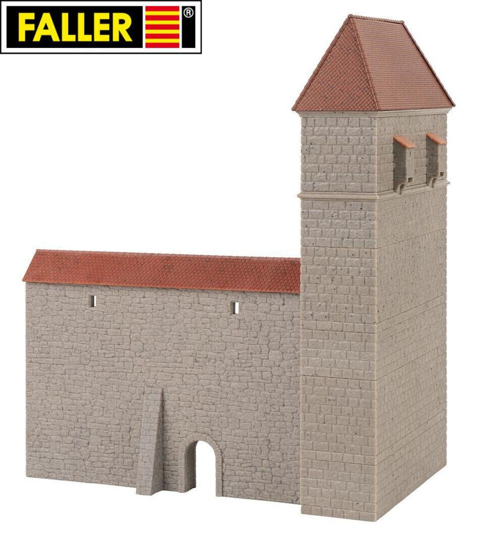 Faller H0 130691 Altstadtmauer-Set Schildmauer
