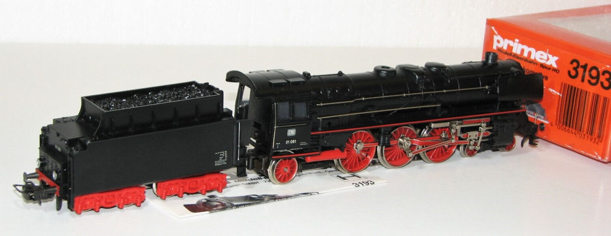 Märklin Primex H0 3193 Dampflok BR 01 081 der DB # Märklin Primex H0 3193 Dampflok BR 01 081 der DB #