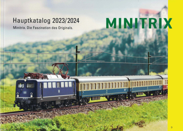 Minitrix 19846 Gesamtkatalog 2023/2024 deutsch 