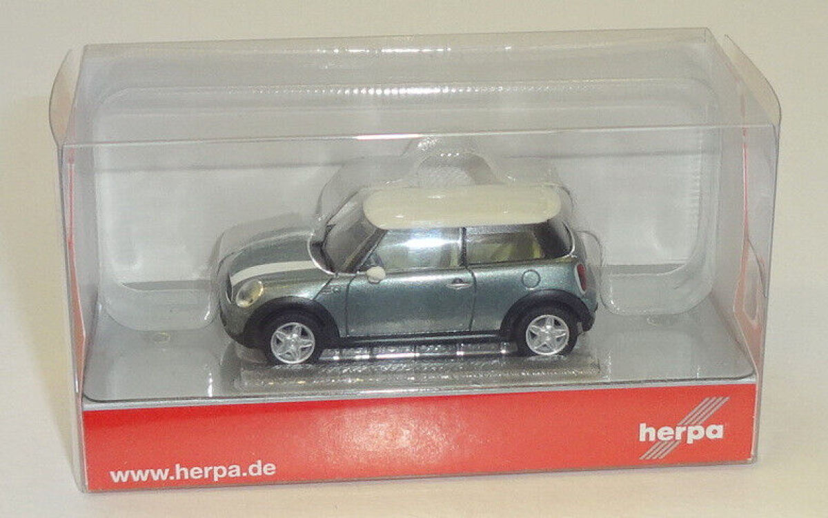 Herpa H0 03362 Mini Cooper S metallic 1:87 H23