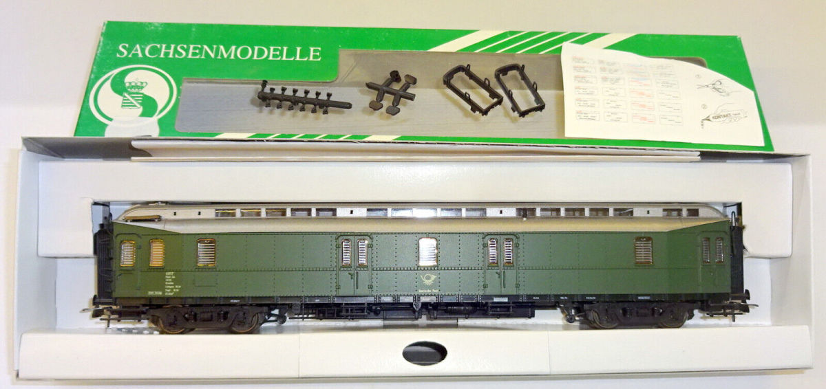 Sachsenmodelle H0 14215 Postwagen der DBP 