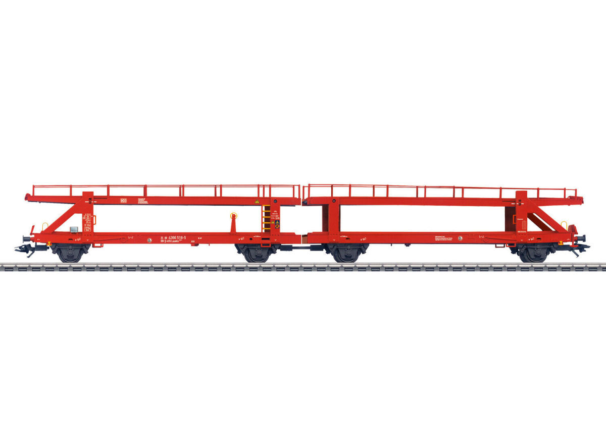 Märklin H0 47180 Doppel-Autotransportwagen Laaeks 553.1 der DB AG 