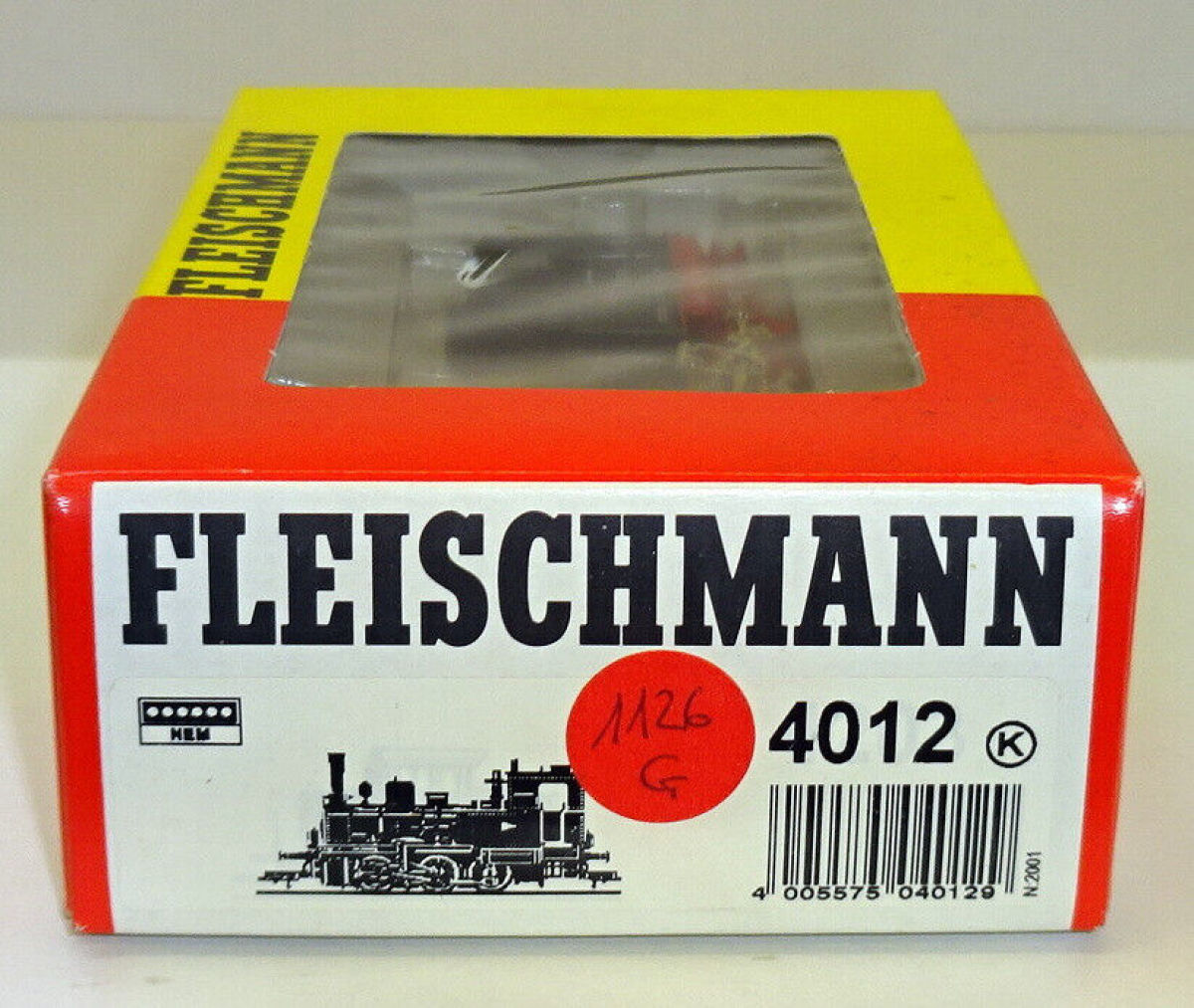 Fleischmann H0 4012 K Dampflok BR 89 7493 der DR "mit DSS" 