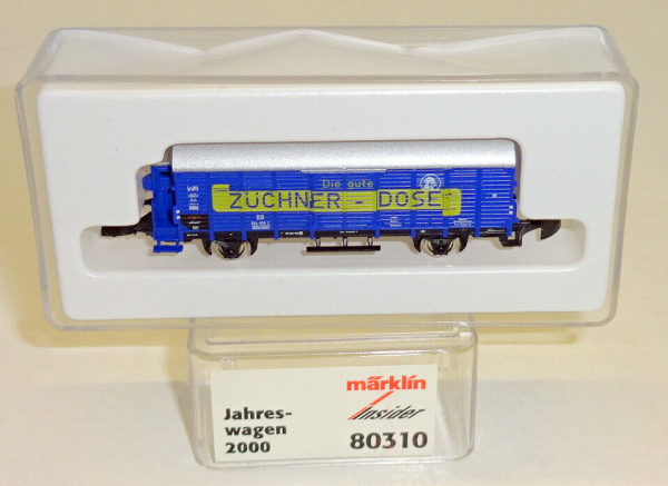 Märklin Z 80310 Insiderwagen 2000 "Güterwagen Züchner Dose" 