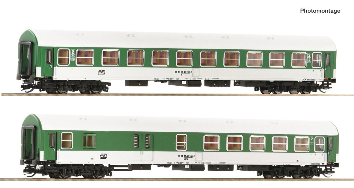 Roco TT 6280011 Reisezugwagen-Set Y/B 70 der CD 