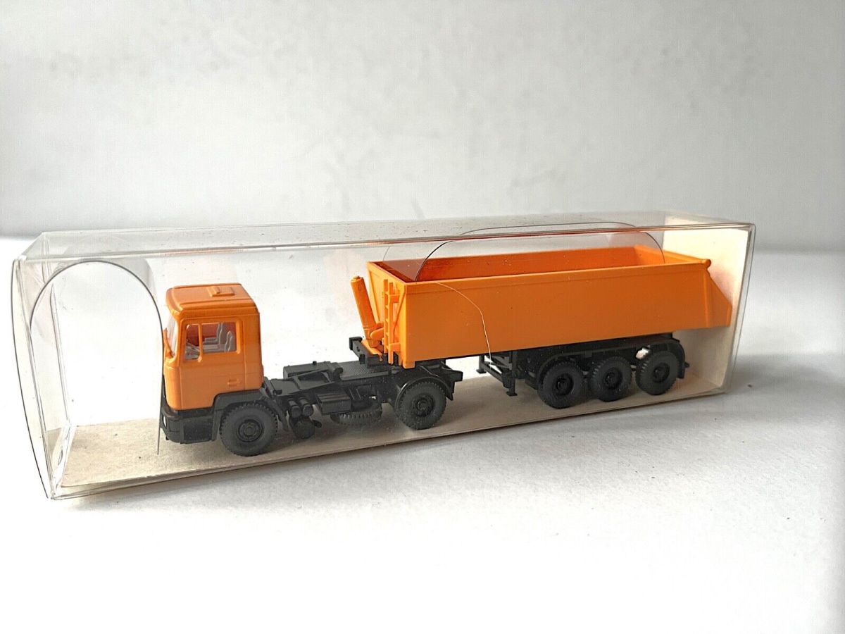 Wiking 1:87 67626 MAN Büssing Kippsattelzug  A17