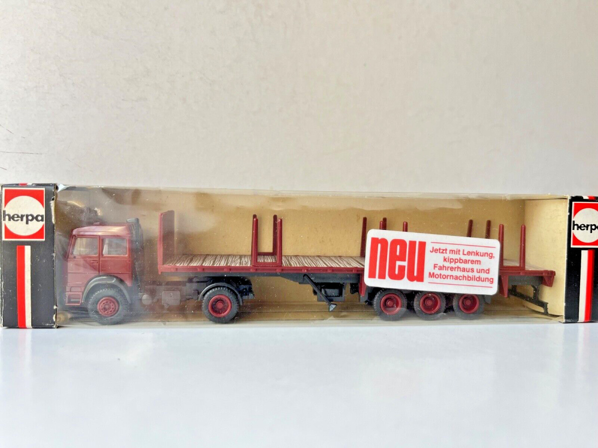 Herpa 1:87 808276 Magirus Deutz Rungenpritsche B29