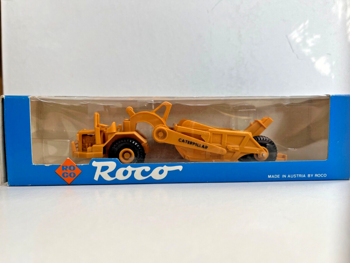 Roco 1:87 1404 Caterpillar Schürfkübelzug B38