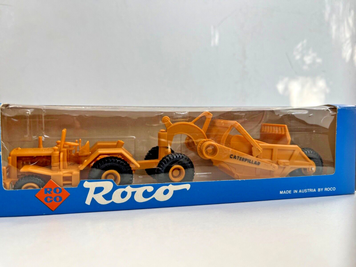 Roco 1:87 1405 Caterpillar Schürfkübelzug B39