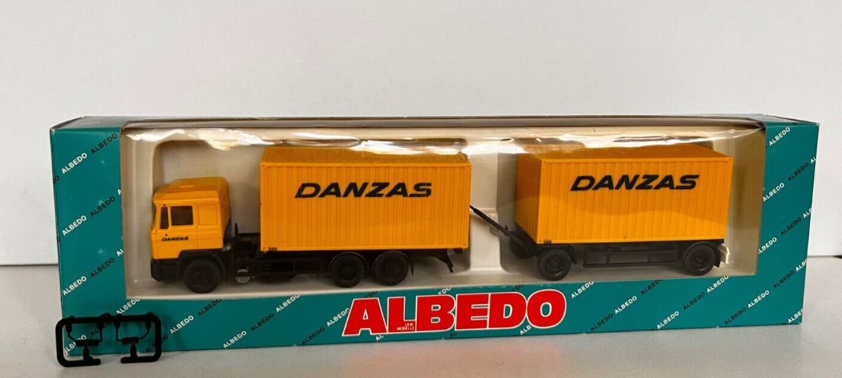 Albedo 1:87 800031 MAN F90 Hängerzug Danzas A372 Albedo 1:87 800031 MAN F90 Hängerzug Danzas A372