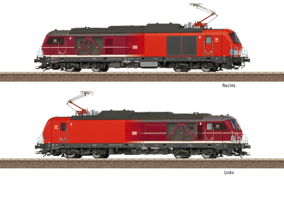 Märklin H0 39293 Zweikraftlok BR 249 der DB Cargo AG "mfx+ / Sound" Märklin H0 39293 Zweikraftlok BR 249 der DB Cargo AG "mfx+ / Sound"