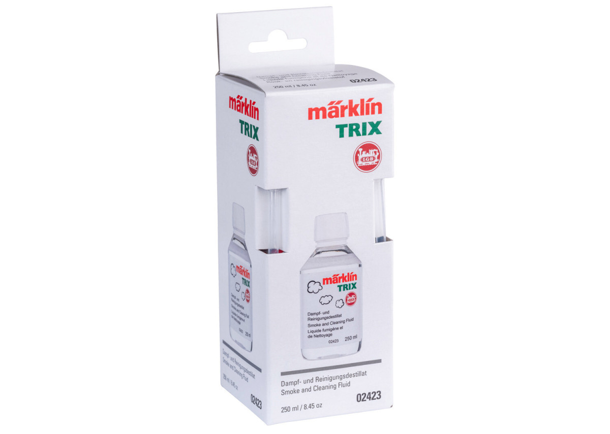 Märklin 02423 Dampf- und Reinigungsdestillat 250 ml (1 l - 70,00 €) Märklin 02423 Dampf- und Reinigungsdestillat 250 ml (1 l - 70,00 €)