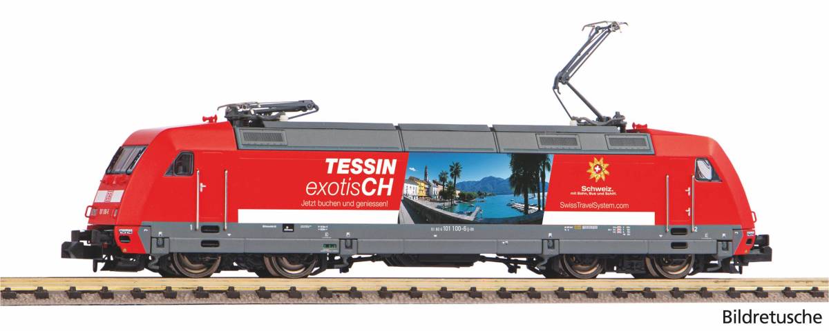 Piko N 40568 E-Lok BR 101 DB AG Tessin VI - Neuheit 2025