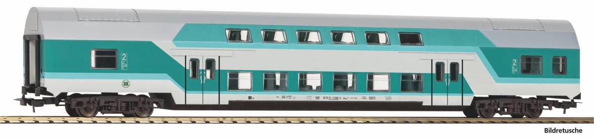 Piko H0 53116 Doppelstock Personenwagen DBuz 747.3 DR IV - Neuheit 2025