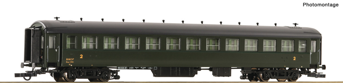 Roco H0 6200006 Schnellzugwagen 2. Klasse der  SNCF - Neuheit 2024