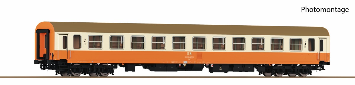 Roco H0 6200043 Schnellzugwagen 2. Klasse der  DR - Neuheit 2024