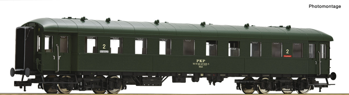 Roco H0 6200113 Personenwagen 2. Klasse der PKP - Neuheit 2025