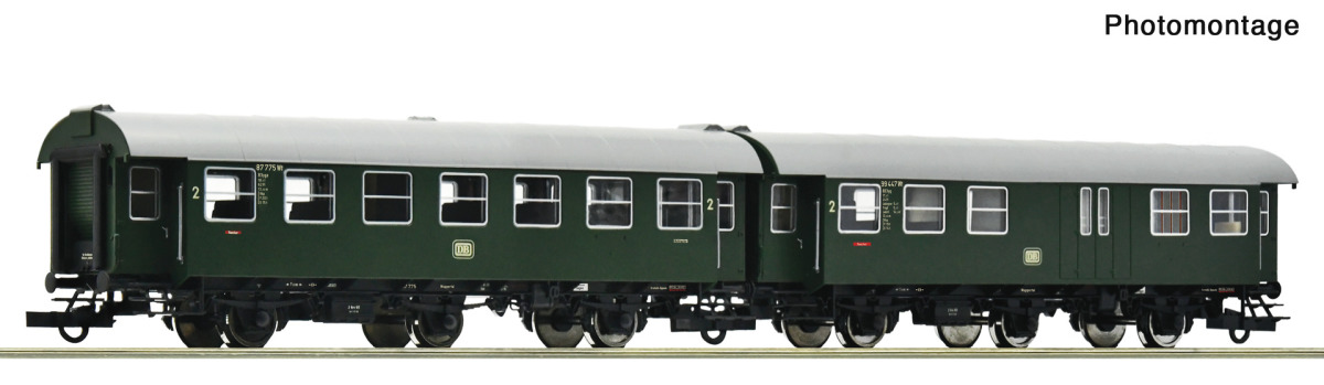 Roco H0 6200124 2-tlg. Set 2: Umbauwagen der DB - Neuheit 2025