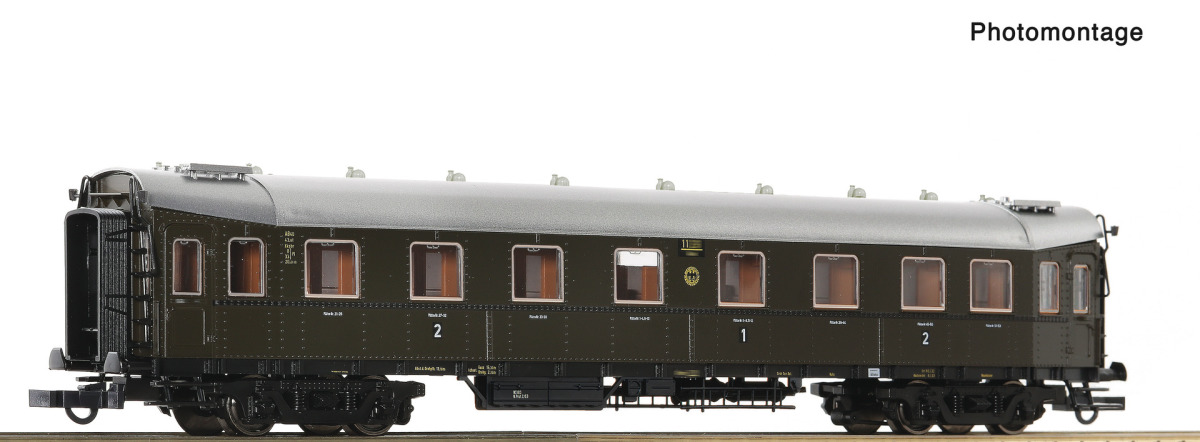 Roco H0 6200135 Schnellzugwagen 1./2. Klasse der DRG - Neuheit 2025