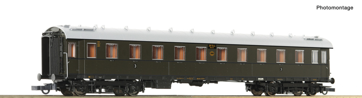 Roco H0 6200139 Einheits-Schnellzugwagen 3. Klasse der DRG - Neuheit 2025