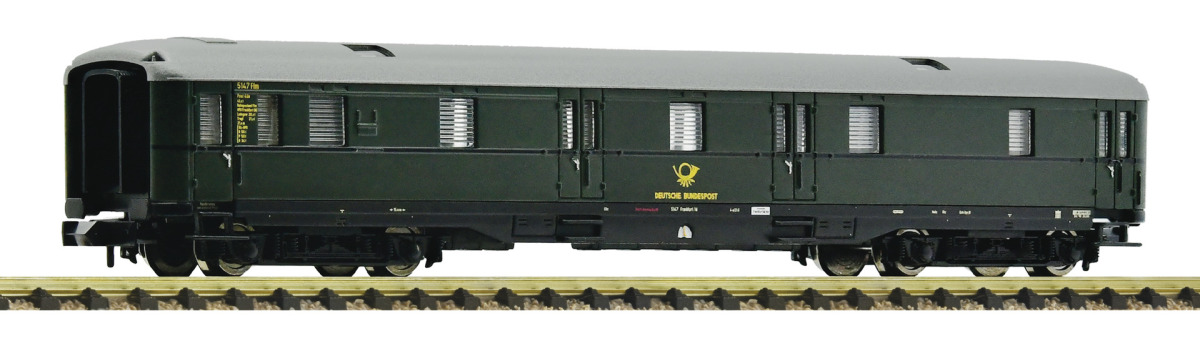 Fleischmann N 6260005 Schürzen-Postwagen der  DB - Neuheit 2024