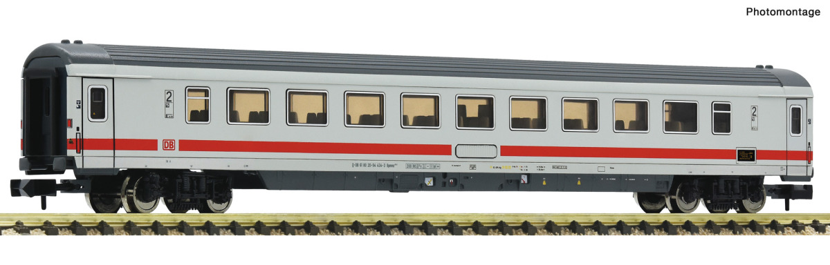 Fleischmann N 6260043 IC/EC-Großraumwagen 2. Klasse der DB-AG - Winterneuheit 2025