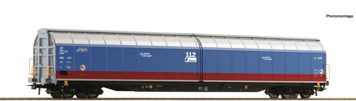 Roco H0 6600001 Schiebewandwagen der  Green Cargo - Neuheit 2024