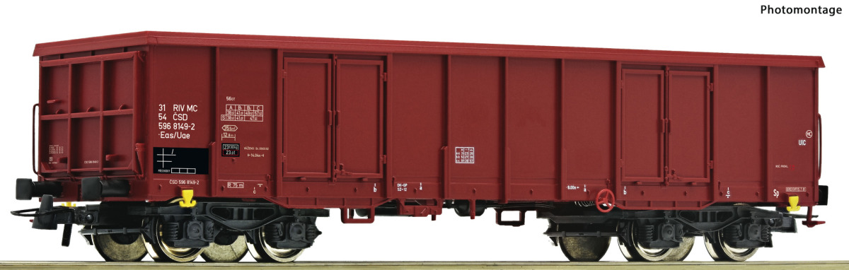 Roco H0 6600004 Offener Güterwagen der  CSD - Neuheit 2024