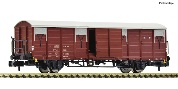Fleischmann N 6660022 Gedeckter Güterwagen der  DR - Neuheit 2024