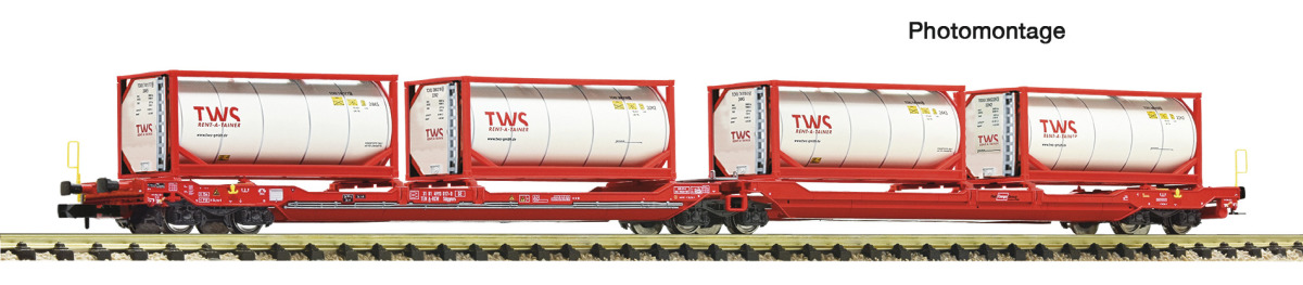 Fleischmann N 6660054 Doppeltaschen-Gelenkwagen T3000e der ÖBB - Winterneuheit 2025