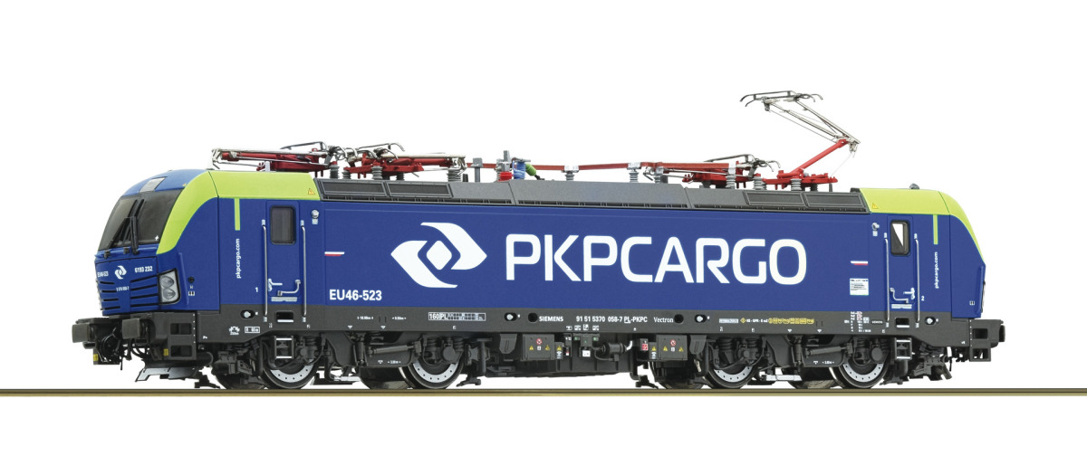 Roco H0 70058 E-Lok BR EU46-522 der  PKP Cargo "DCC Digital + Sound" - Neuheit 2024