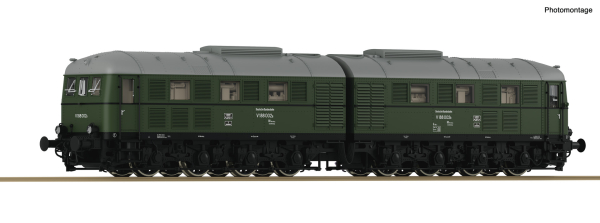 Roco H0 70118 Dieselelektrische Doppellokomotive V 188 002 der  DB "DCC Digital + Sound" - Neuheit 2024