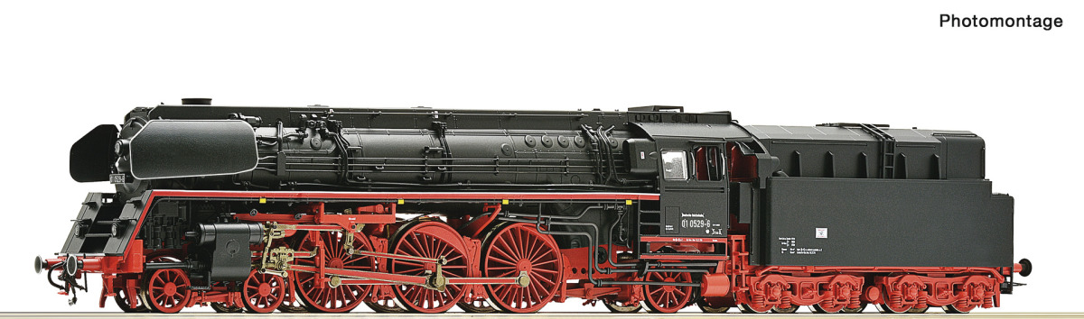 Roco H0 7110017 Dampflokomotive 01 0529-6 der DR "DCC Digital + Sound" - Neuheit 2025