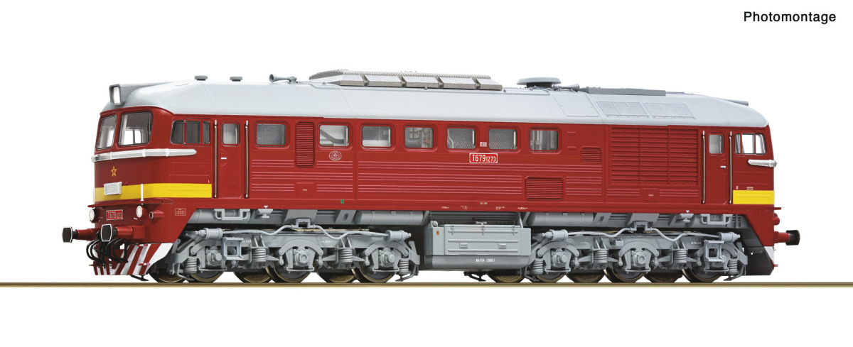 Roco H0 7300061 Diesellokomotive T 679.1 der CSD - Neuheit 2025