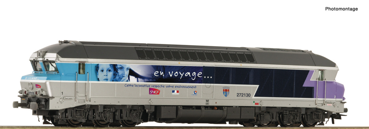 Roco H0 7310027 Diesellok BR CC 72130 der  SNCF "DCC Digital + Sound" - Neuheit 2024