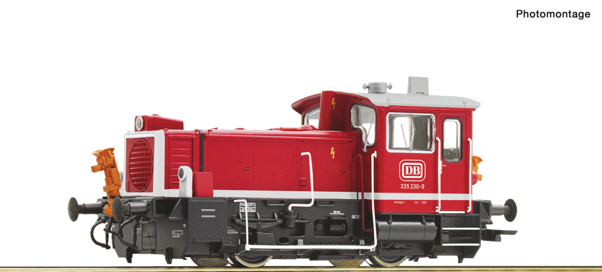 Roco H0 7310030 Diesellokomotive 335 230-9 der DB "DCC Digital + Sound + Digitalkupplung" - Neuheit 2025