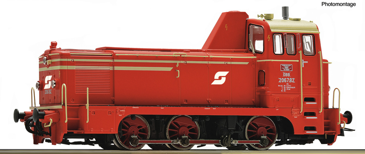 Roco H0 7310064 Diesellokomotive 2067.82 der ÖBB "DCC Digital + Sound" - Neuheit 2025 Roco H0 7310064 Diesellokomotive 2067.82 der ÖBB "DCC Digital + Sound" - Neuheit 2025