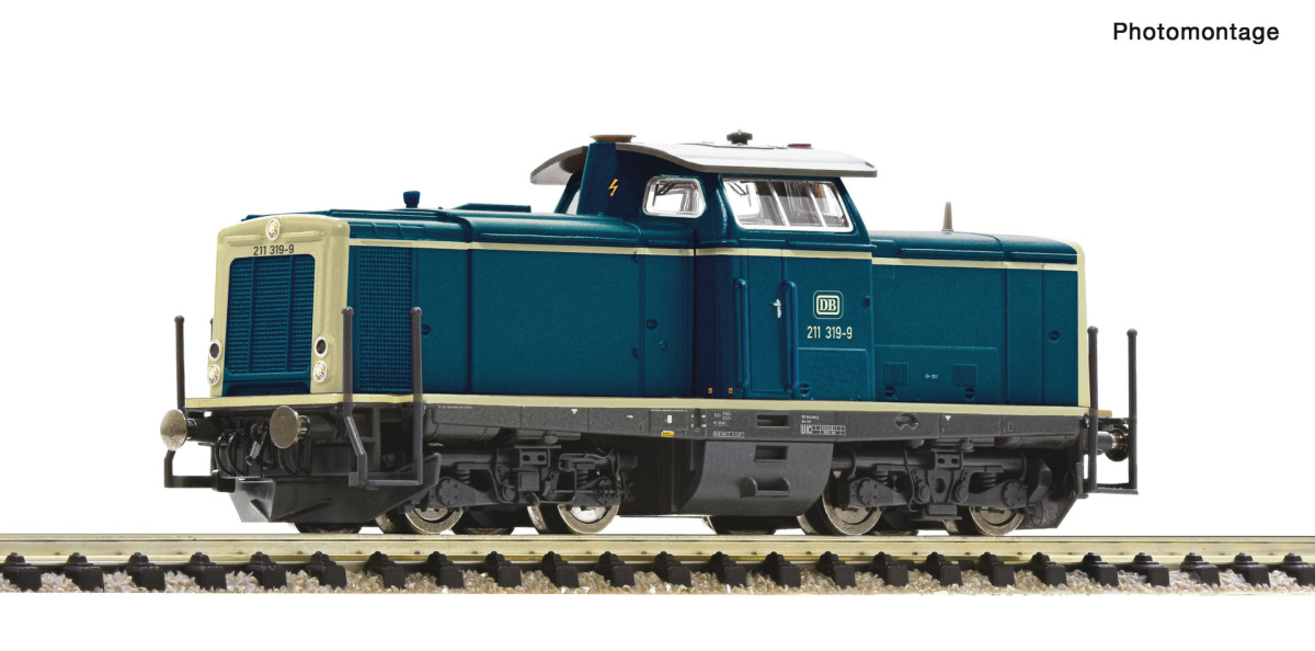 Fleischmann N 7360024 Diesellok BR 211 319-9 der DB - Winterneuheit 2025