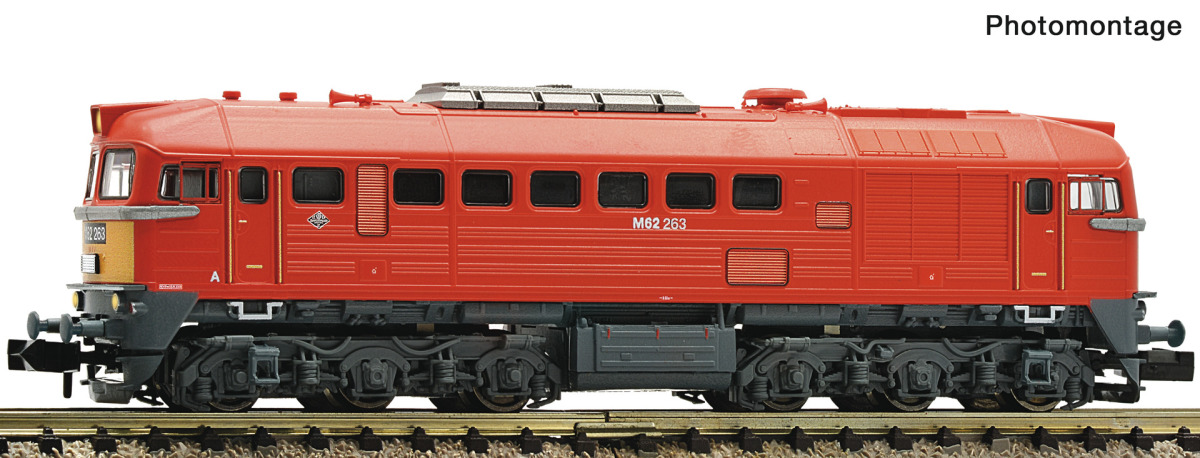 Fleischmann N 7370025 Diesellokomotive M62 263 der MAV "DCC Digital + Sound" - Neuheit 2025