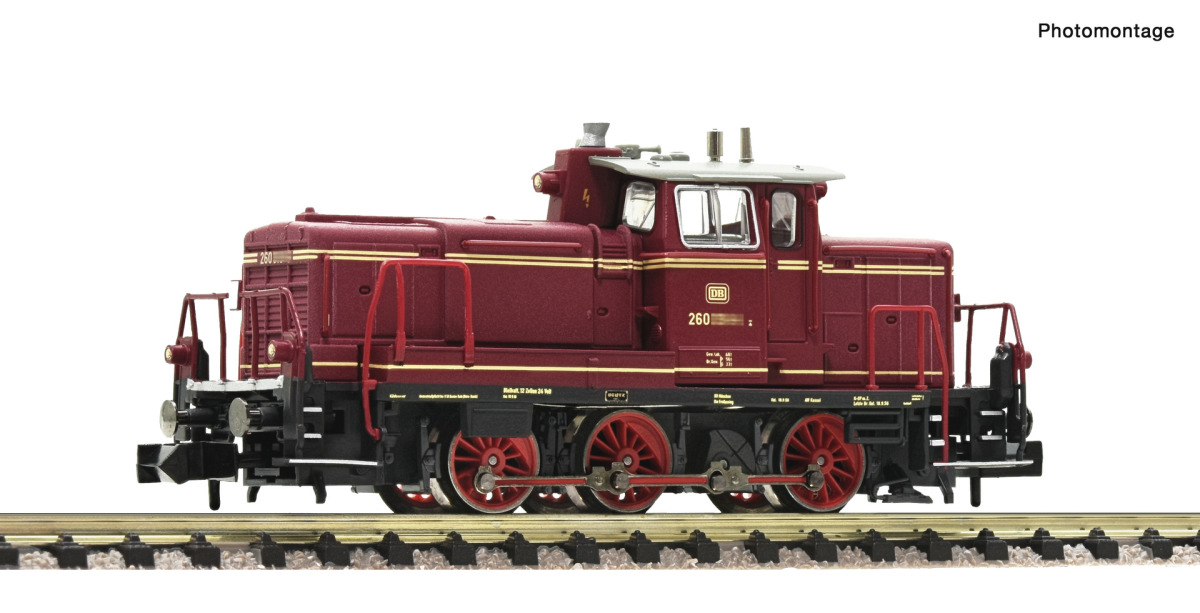 Fleischmann N 7370027 Diesellokomotive BR 260 der DB "DCC Digital" - Neuheit 2025