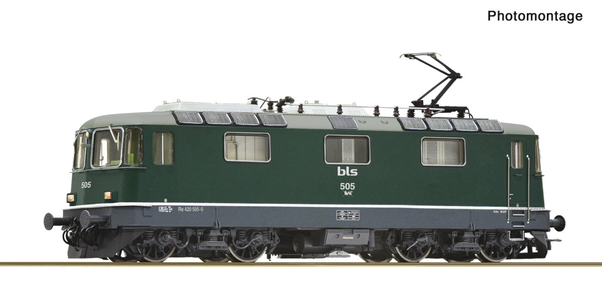 Roco H0 7500110 Elektrolokomotive Re 420 505-0 der BLS - Neuheit 2025