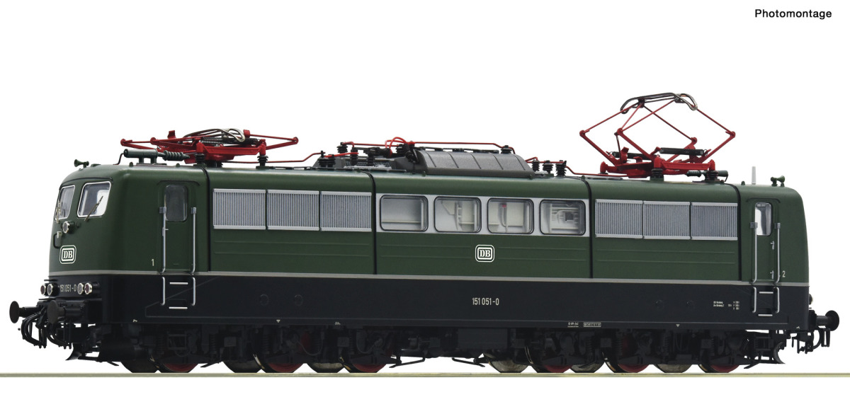 Roco H0 7500116 E-Lok BR 151 051-0 der DB - Winterneuheit 2025