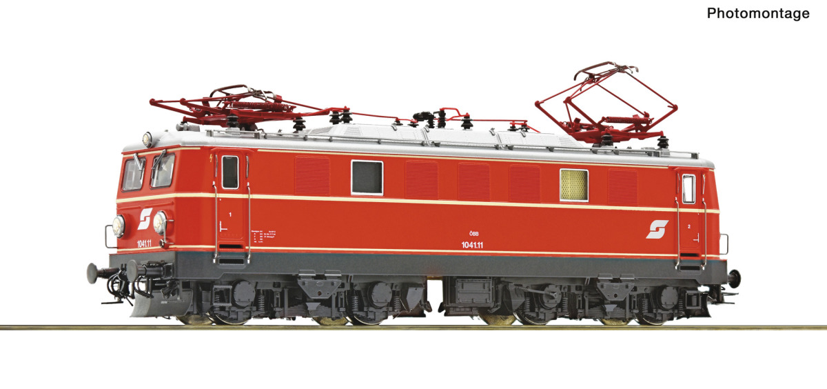 Roco H0 7500133 Elektrolokomotive 1041.11 der ÖBB - Neuheit 2025