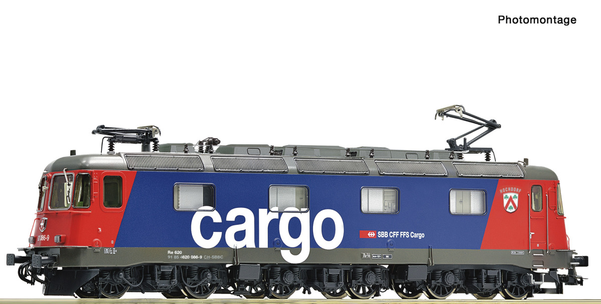 Roco H0 7510033 E-Lok BR Re 620 086-9 der  SBB Cargo "DCC Digital + Sound" - Neuheit 2024